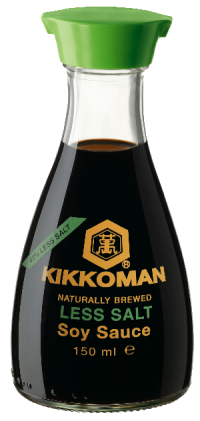 Less salt soy sauce